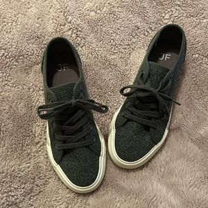 JustFab Platform Gray Sneakers